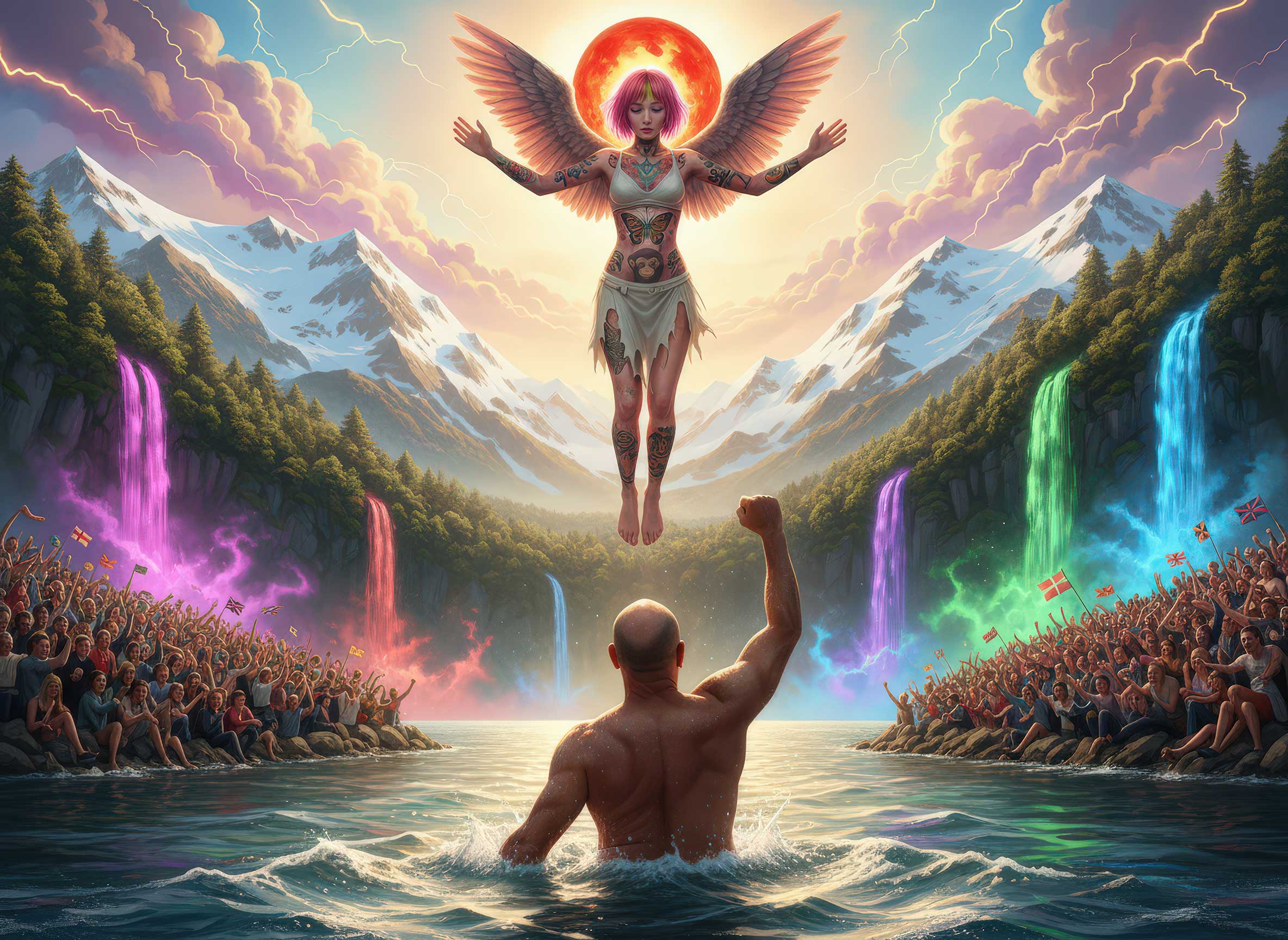 The Man Who Swam Out The Harbour Article Image